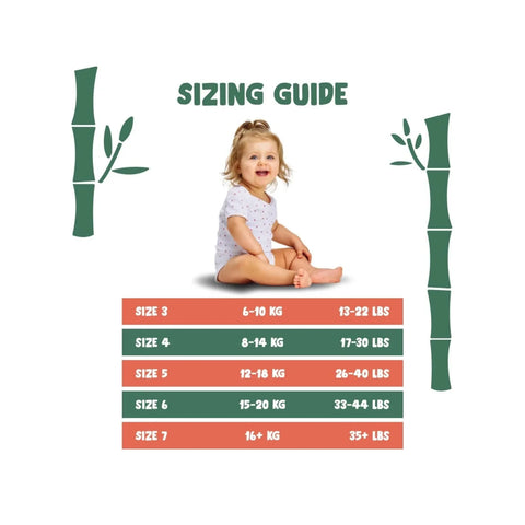 Naty Bamboo Viscose Nappy Pants Size 3 - 20 nappies