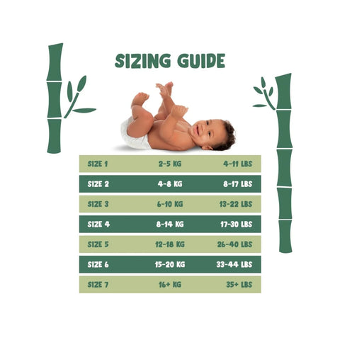 Naty Bamboo Viscose Baby Nappies Size 3 - 26 nappies