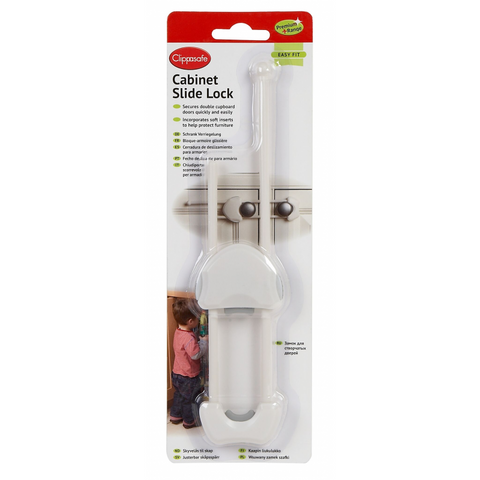 Home Safety Cabinet Slide Lock Premium + Range - Sleek Choice