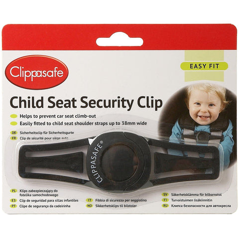 Clippasafe Child Car Seat Security Clip - Sleek Choice