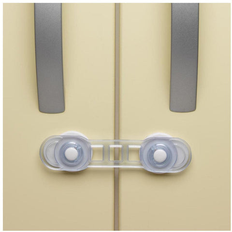 Clippasafe Mini Multi-Purpose Latches 2 Pack - Sleek Choice