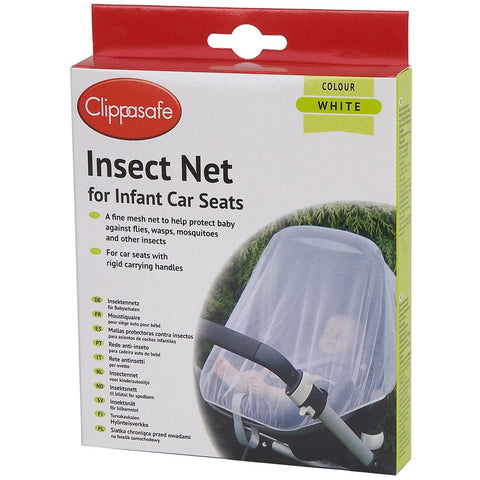 Clippasafe Universal Car Seat Insect Net - Sleek Choice