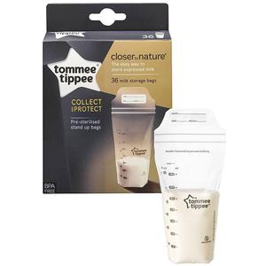 Tommee Tippee Closer to Nature Milk Storage Bags x 36