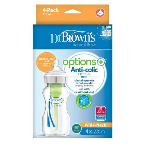 Dr Brown's Options 270ml Bottle - 4pk