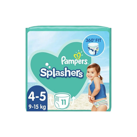 Pampers Splashers Baby Shark Maxi Size 4 - 11 nappies