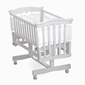 Breathable Baby Cot Mesh Liner Four Sided