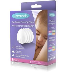 Lansinoh Washable Nursing Breast Pads 4pk