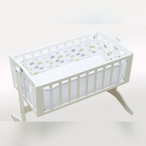 Breathable Baby Mesh Crib Liner 4 Sided