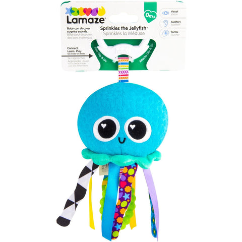 Lamaze Mini Clip & Go Sprinkles the Jellyfish