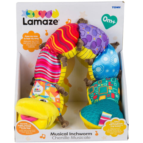 Lamaze Musical Inchworm Soft Kids Toy - Sleek Choice