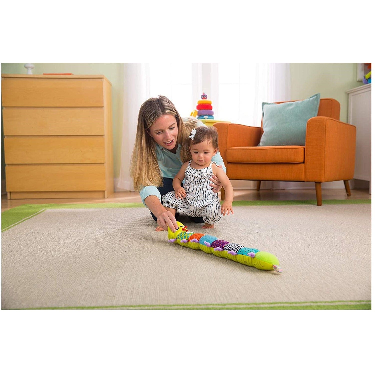 Lamaze Musical Inchworm Soft Kids Toy – Sleek Choice UK