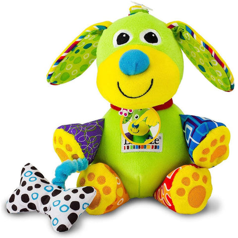 Lamaze Pupsqueak Rattle Soft Toy - Sleek Choice UK