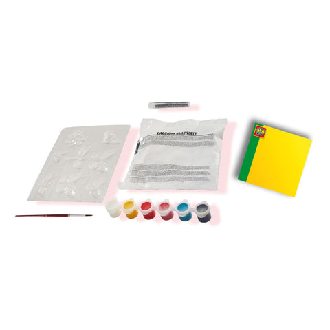 SES CREATIVE Children's Butterfly Glitter Casting and Painting Set