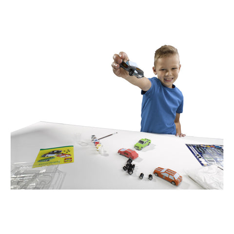 SES CREATIVE Kids Cars Casting & Painting Kit