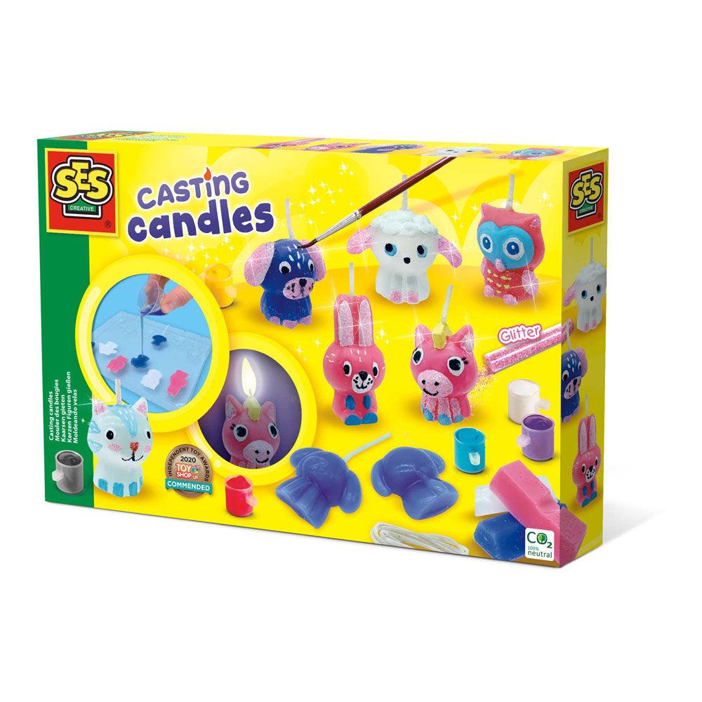 SES CREATIVE Casting Candles Set, 5 Years or Above - Sleek Choice