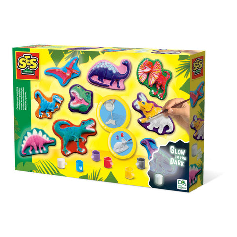 SES CREATIVE Dino Fantasy Casting and Painting Set