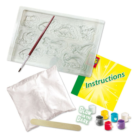 SES CREATIVE Dino Fantasy Casting and Painting Set