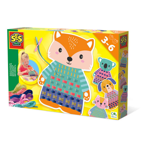 SES CREATIVE Animal Weaving XL Craft Kit