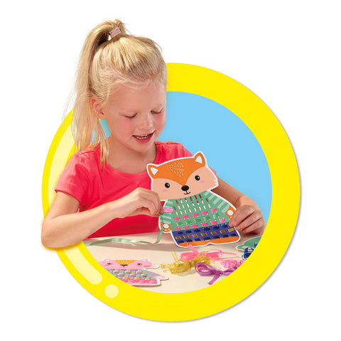 SES CREATIVE Animal Weaving XL Craft Kit