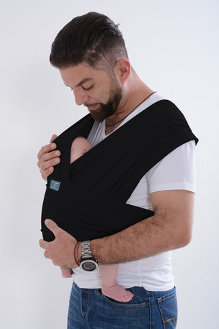 Snuggleroo Carrier Black - Sleek Choice