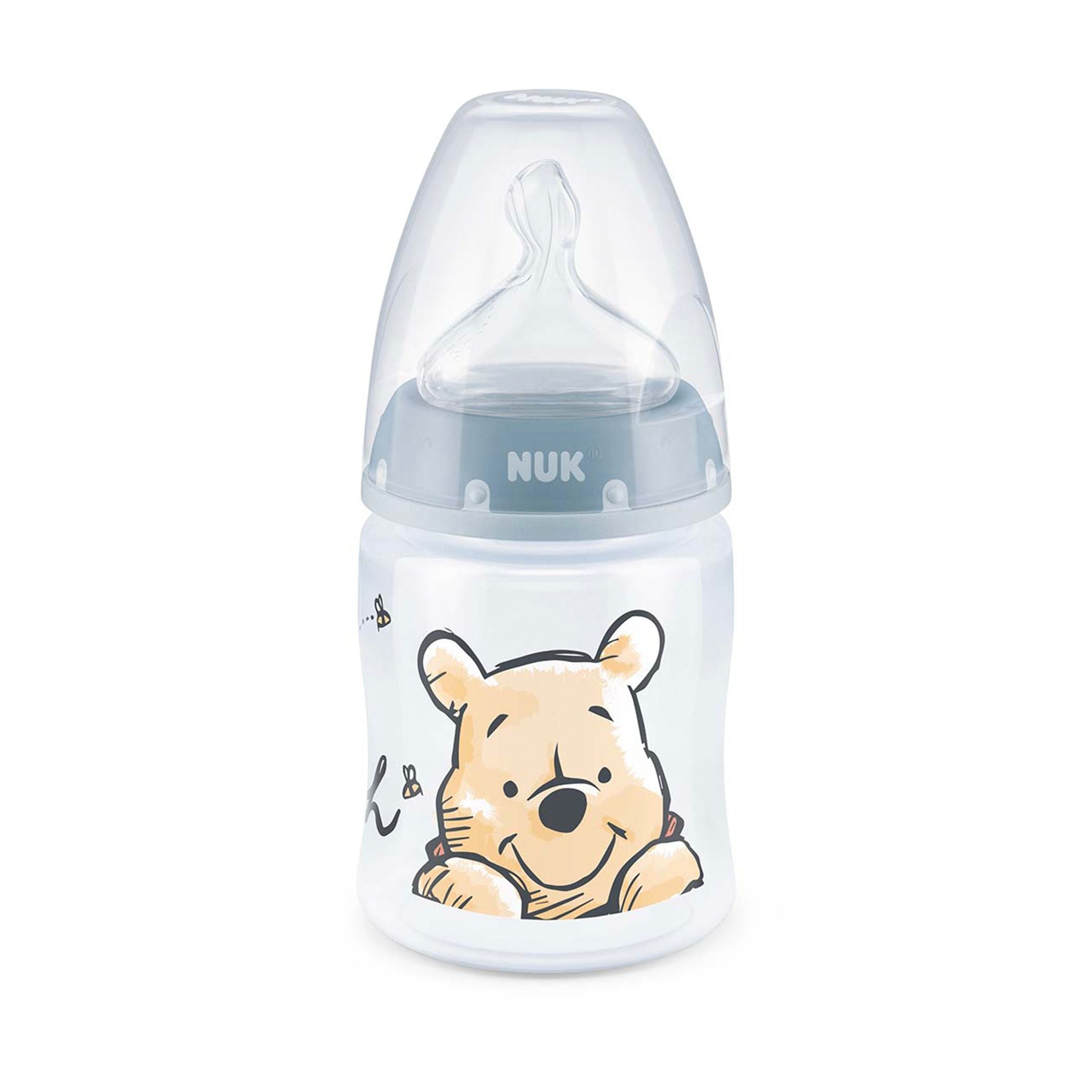 Nuk Bottle First Choice Temperature Control Winnie The Pooh 150Ml - Sleek Choice