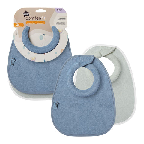 Closer To Nature Bib Milk X 2 Assorted - Sleek Choice