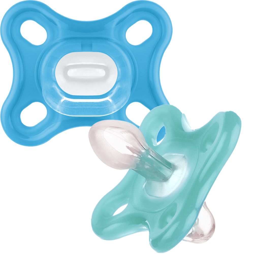 Mam Soother Comfort 0+ Months 2 Pack - Sleek Choice