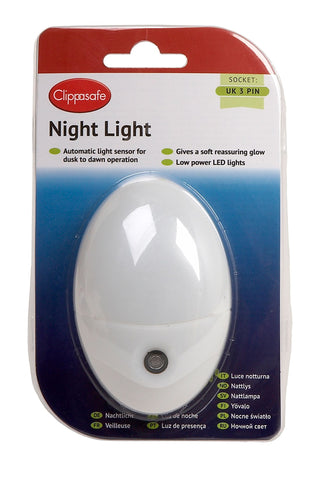 Clippasafe Home Safety Nightlight With Sensor - Sleek Choice