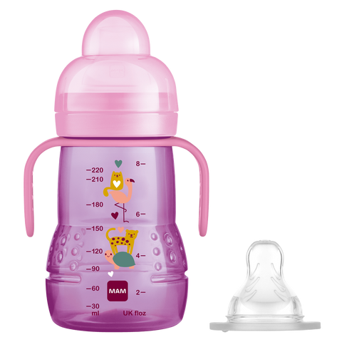 Trainer Drinking Bottle 2in1 4 Months - Sleek Choice