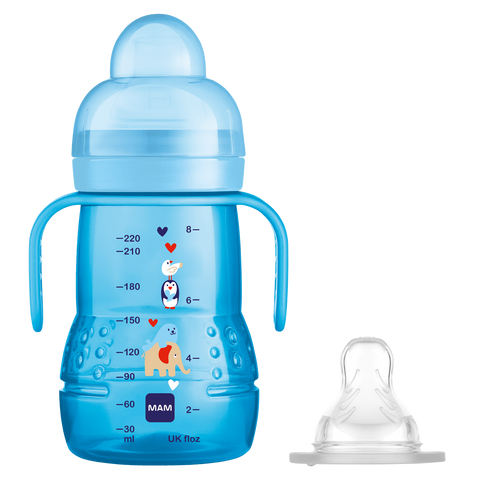 Trainer Drinking Bottle 2in1 4 Months - Sleek Choice