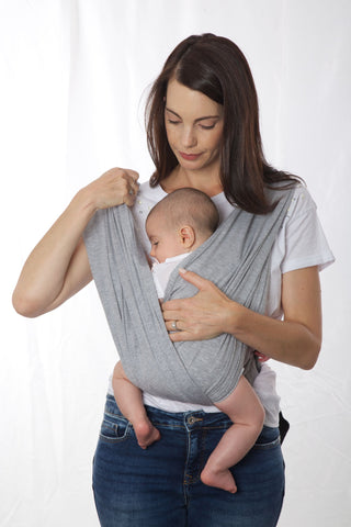 Snuggleroo Carrier Light Grey - Sleek Choice