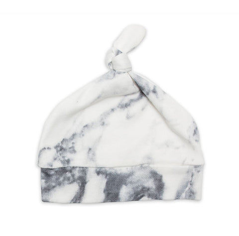 Hello World Newborn Hat & Swaddle Sets -  Marble