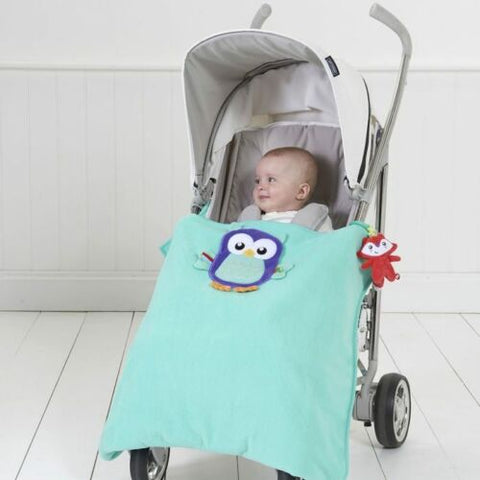 Woodland Stroller Blanket Owl - Sleek Choice UK