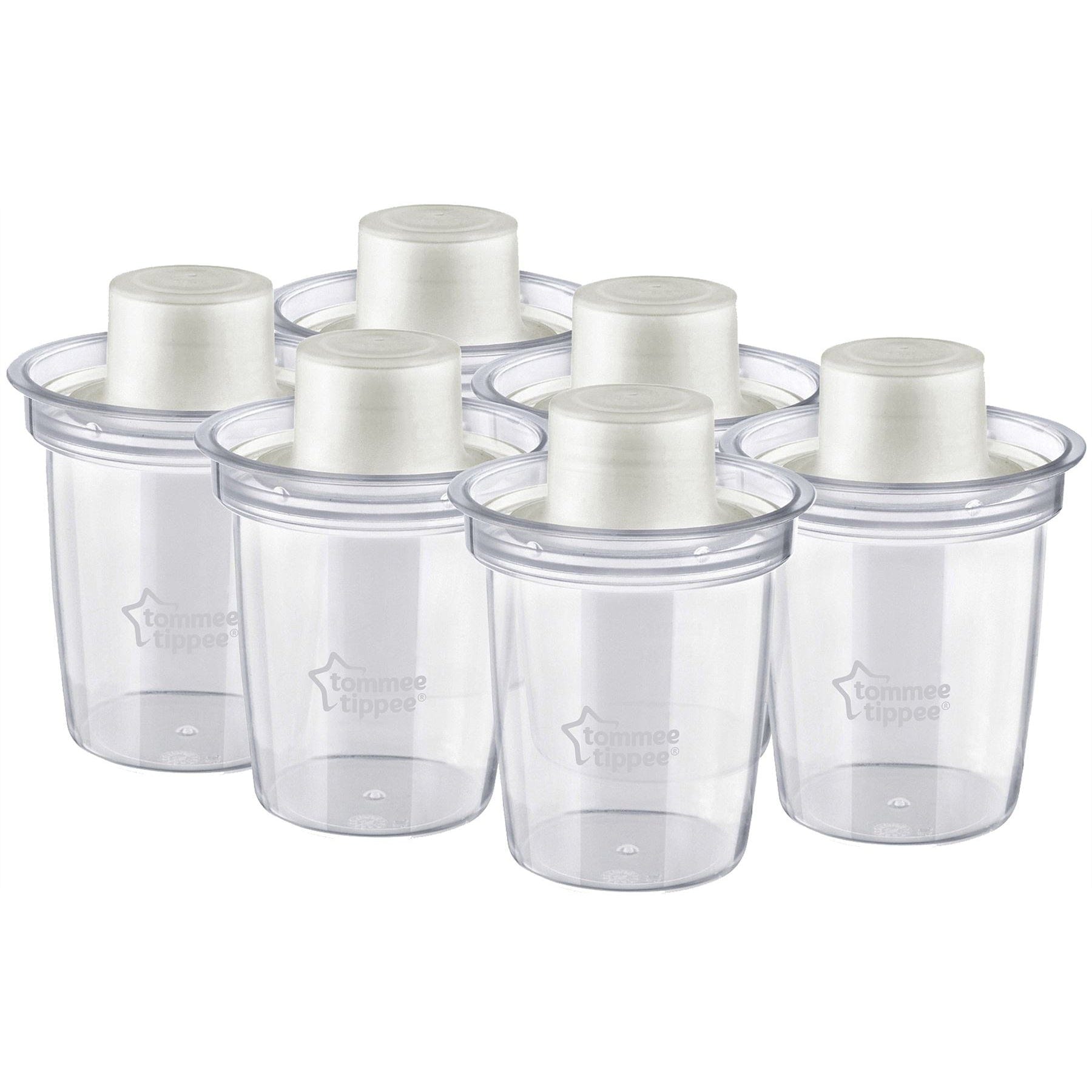 Tommee Tippee Closer To Nature Milk Powder Dispensers x 6 - Sleek Choice